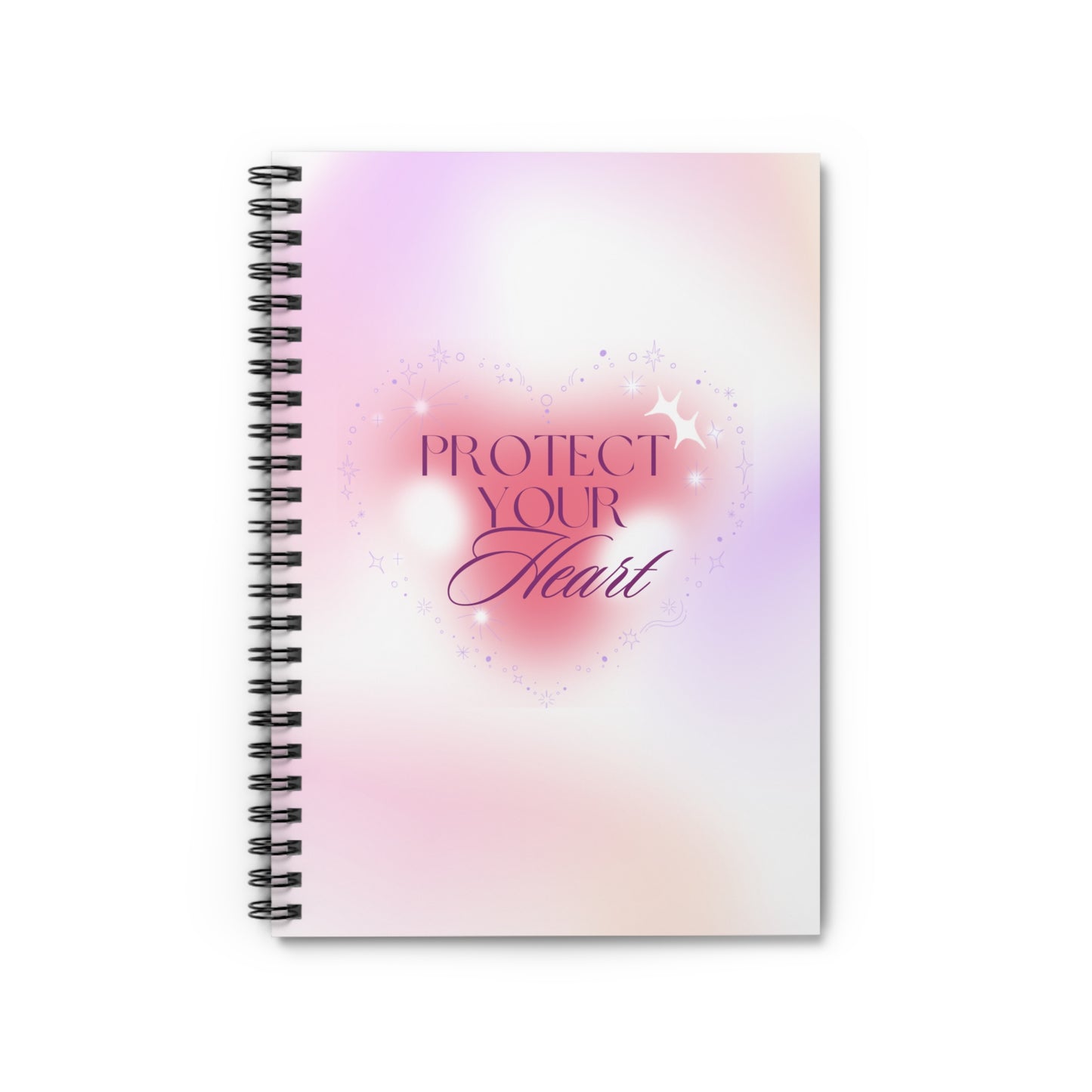 Protect Your Heart Spiral Notebook