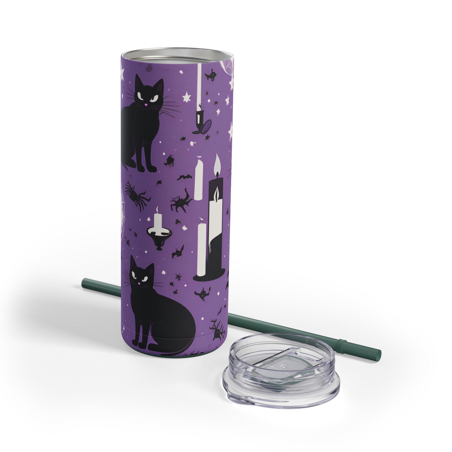 Hemp Highness Black Cat Tumbler 20oz