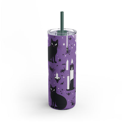 Hemp Highness Black Cat Tumbler 20oz