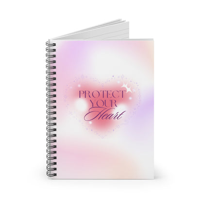 Protect Your Heart Spiral Notebook