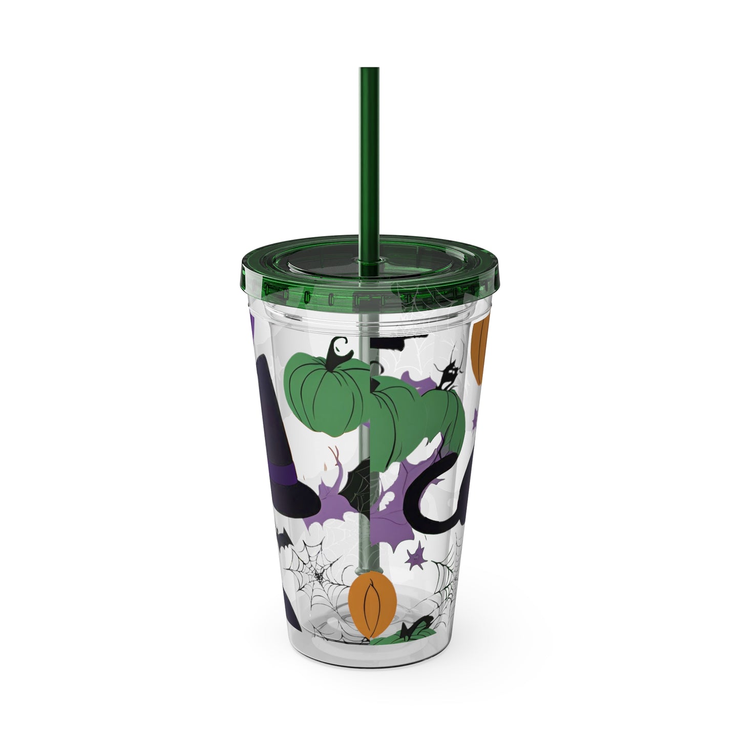 Hemp Highness Halloween Tumbler w/ Straw 16oz