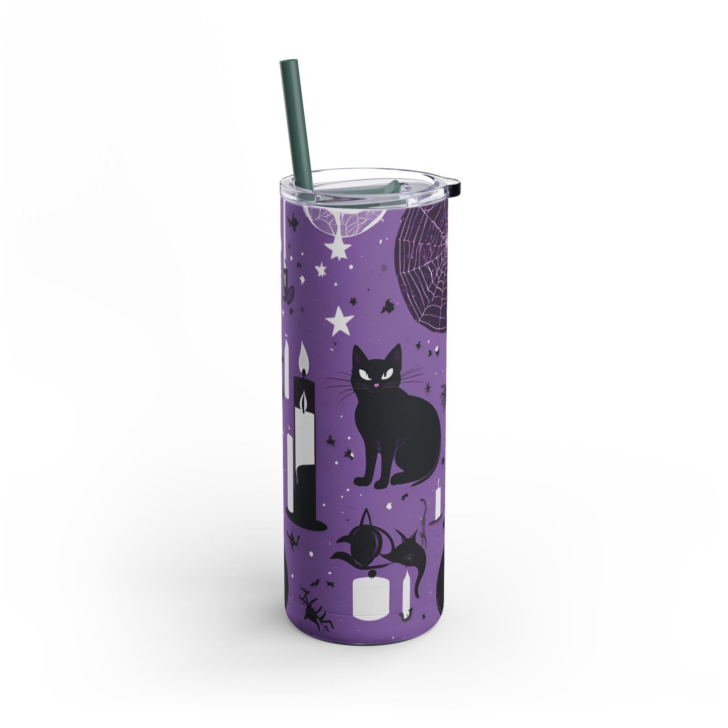 Hemp Highness Black Cat Tumbler 20oz