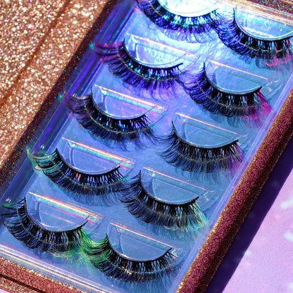 Colorful Lashes- 5 pairs